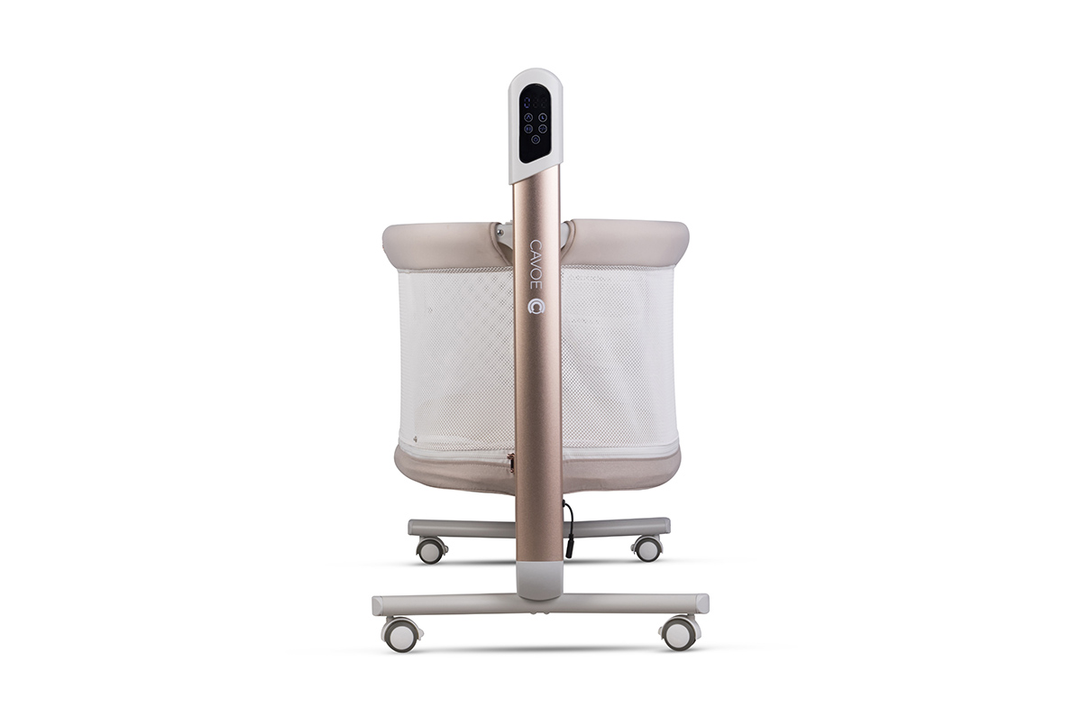 Cavoe COQ | Babybett mit elektrischer Wiegefunktion | 4in1 mit Bluetooth Lautsprecherfunktion – Bild 38