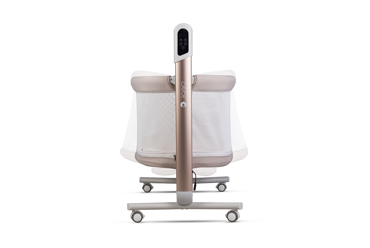Cavoe COQ | Babybett mit elektrischer Wiegefunktion | 4in1 mit Bluetooth Lautsprecherfunktion – Bild 37