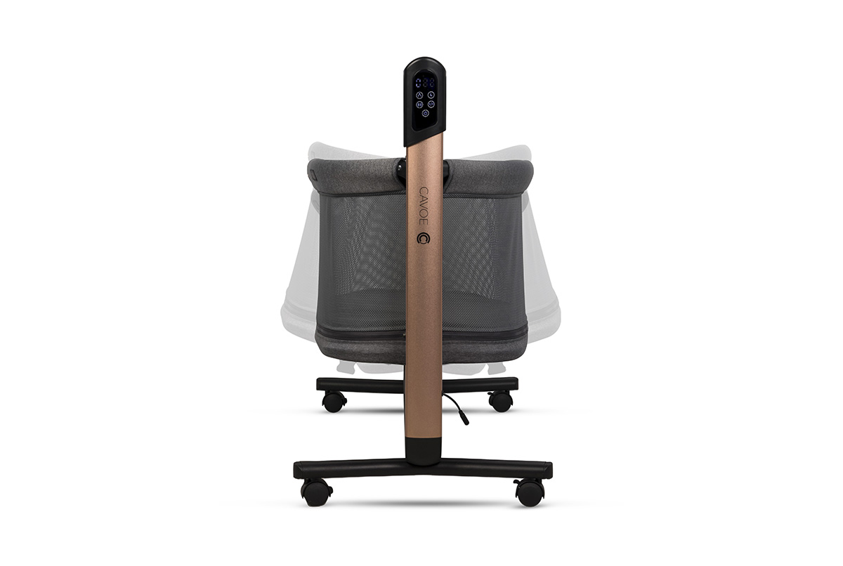 Cavoe COQ | Babybett mit elektrischer Wiegefunktion | 4in1 mit Bluetooth Lautsprecherfunktion – Bild 65