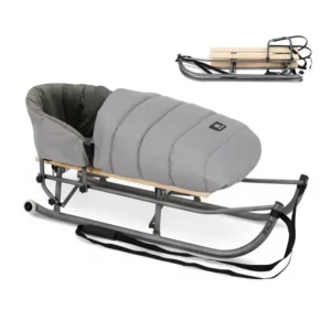 Schlitten faltbar mit Fußsack