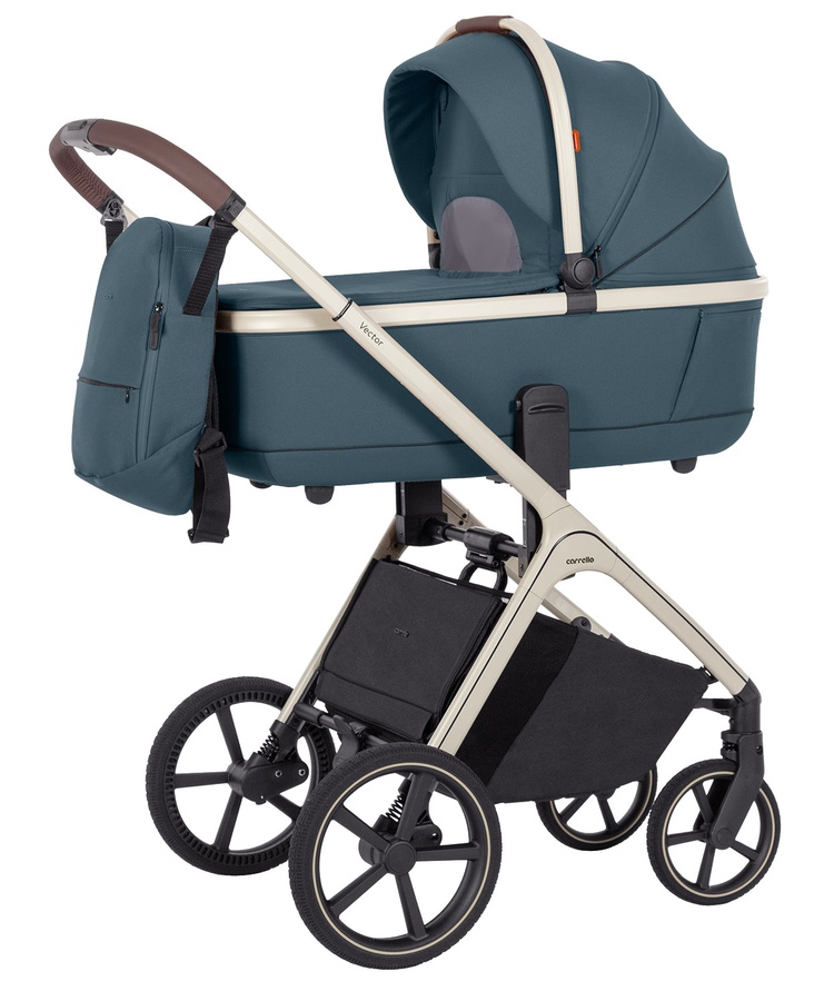 CARRELLO | VECTOR Kinderwagen | 14 tlg. SET: Babywanne + Sportsitz + Wickeltasche + Adapter – Bild 19