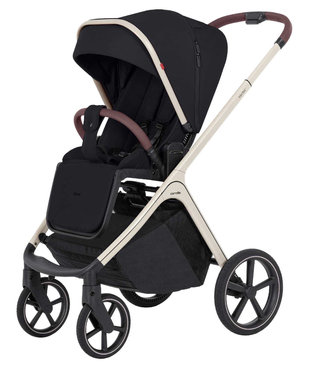 CARRELLO | VECTOR Kinderwagen | 14 tlg. SET: Babywanne + Sportsitz + Wickeltasche + Adapter – Bild 45
