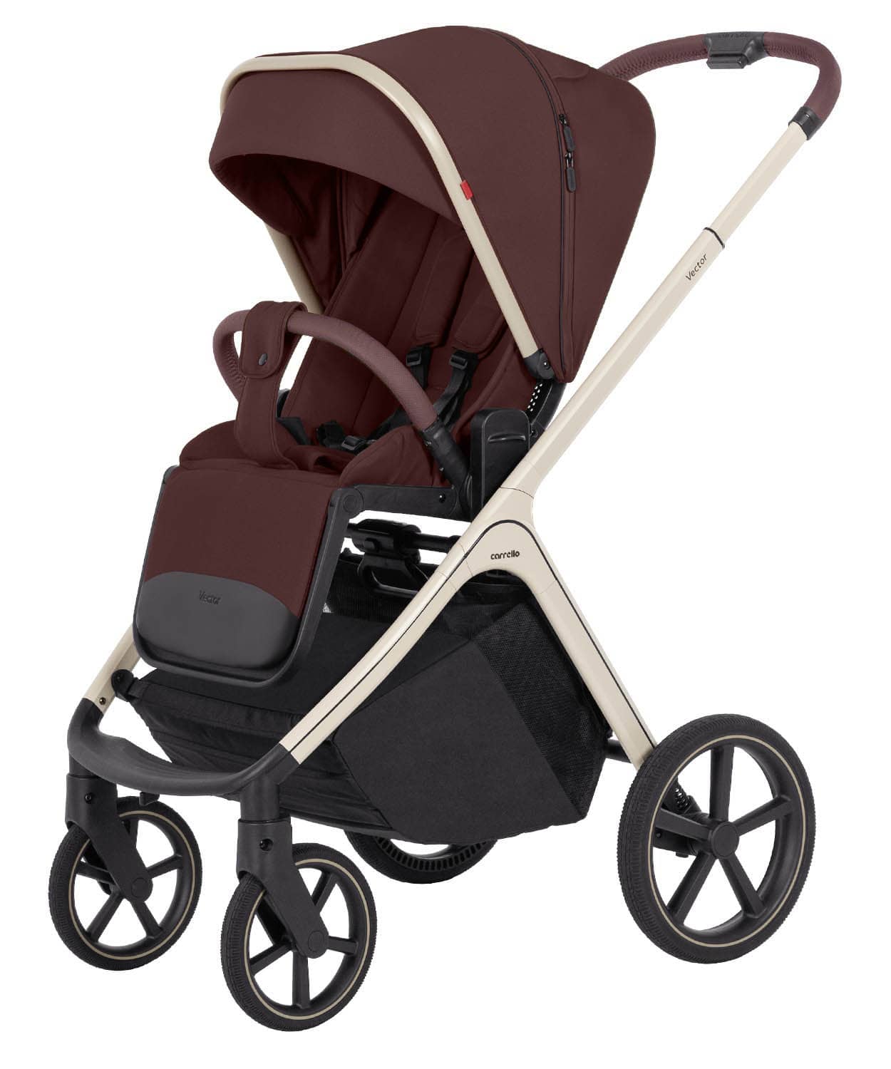 CARRELLO | VECTOR Kinderwagen | 14 tlg. SET: Babywanne + Sportsitz + Wickeltasche + Adapter – Bild 54