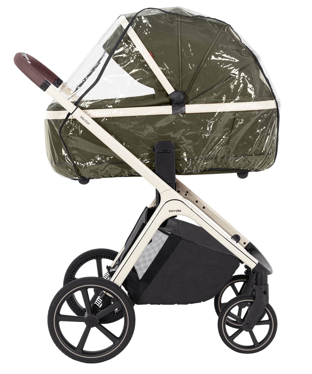CARRELLO | VECTOR Kinderwagen | 14 tlg. SET: Babywanne + Sportsitz + Wickeltasche + Adapter – Bild 3