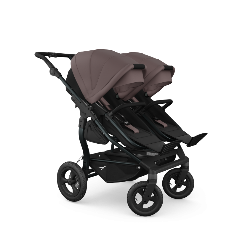 TFK DUO Megaset | Zwillingskinderwagen | 2 x Babywanne & Sportsitz + Adapter + Autoschale + Isofix Station – Bild 8