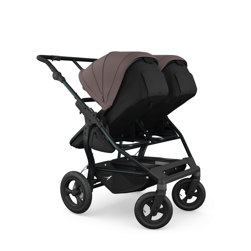 TFK DUO Megaset | Zwillingskinderwagen | 2 x Babywanne & Sportsitz + Adapter + Autoschale + Isofix Station – Bild 13