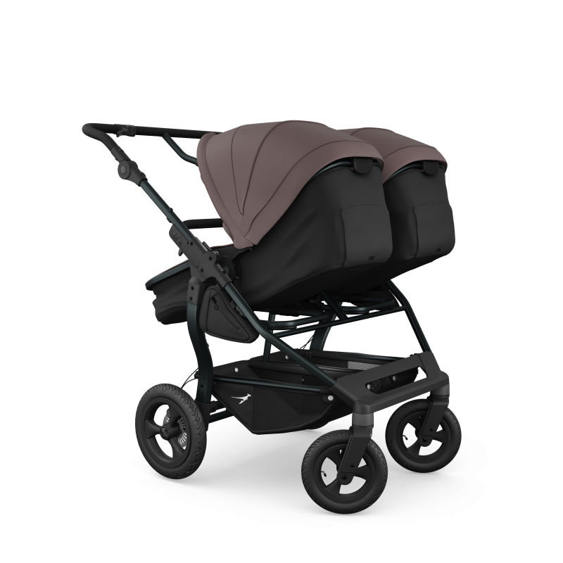 TFK DUO Megaset | Zwillingskinderwagen | 2 x Babywanne & Sportsitz + Adapter + Autoschale + Isofix Station – Bild 5