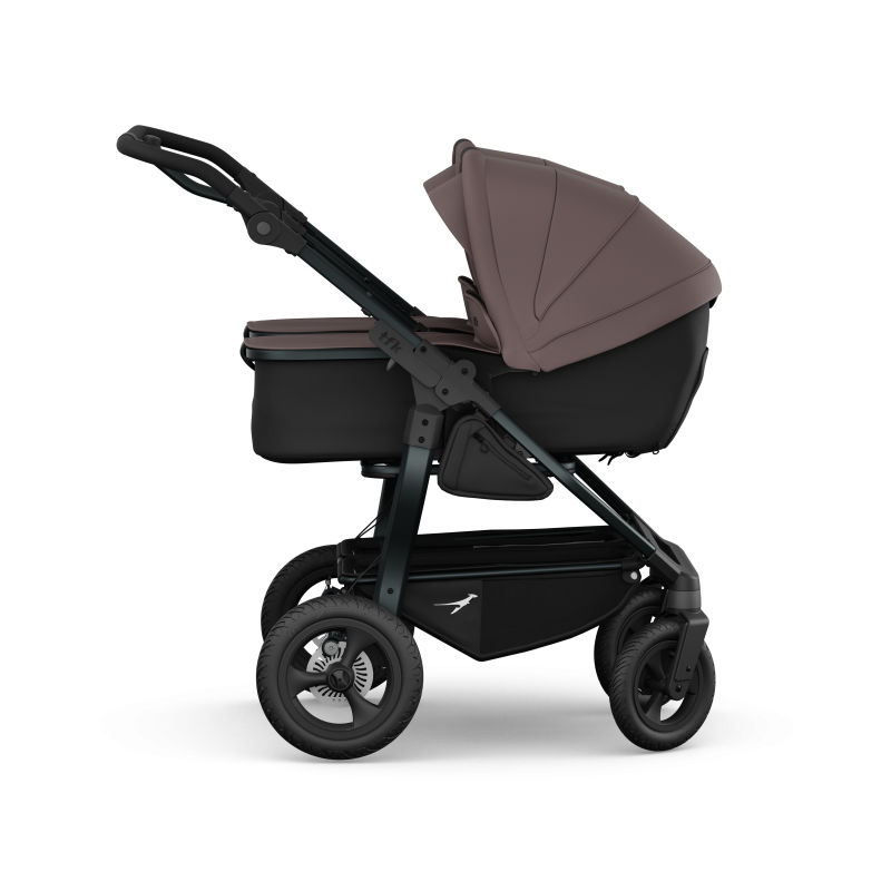 TFK DUO Megaset | Zwillingskinderwagen | 2 x Babywanne & Sportsitz + Adapter + Autoschale + Isofix Station – Bild 3