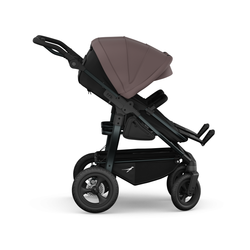 TFK DUO Megaset | Zwillingskinderwagen | 2 x Babywanne & Sportsitz + Adapter + Autoschale + Isofix Station – Bild 6