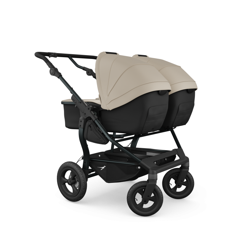 TFK DUO Megaset | Zwillingskinderwagen | 2 x Babywanne & Sportsitz + Adapter + Autoschale + Isofix Station – Bild 32