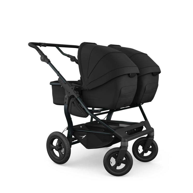TFK DUO Megaset | Zwillingskinderwagen | 2 x Babywanne & Sportsitz + Adapter + Autoschale + Isofix Station – Bild 14