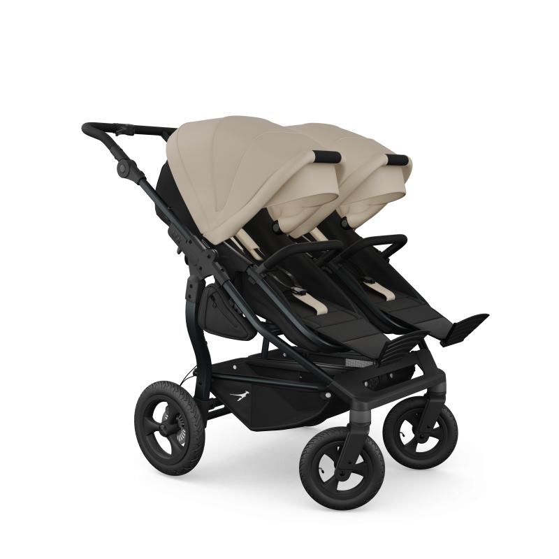 TFK DUO Megaset | Zwillingskinderwagen | 2 x Babywanne & Sportsitz + Adapter + Autoschale + Isofix Station – Bild 39