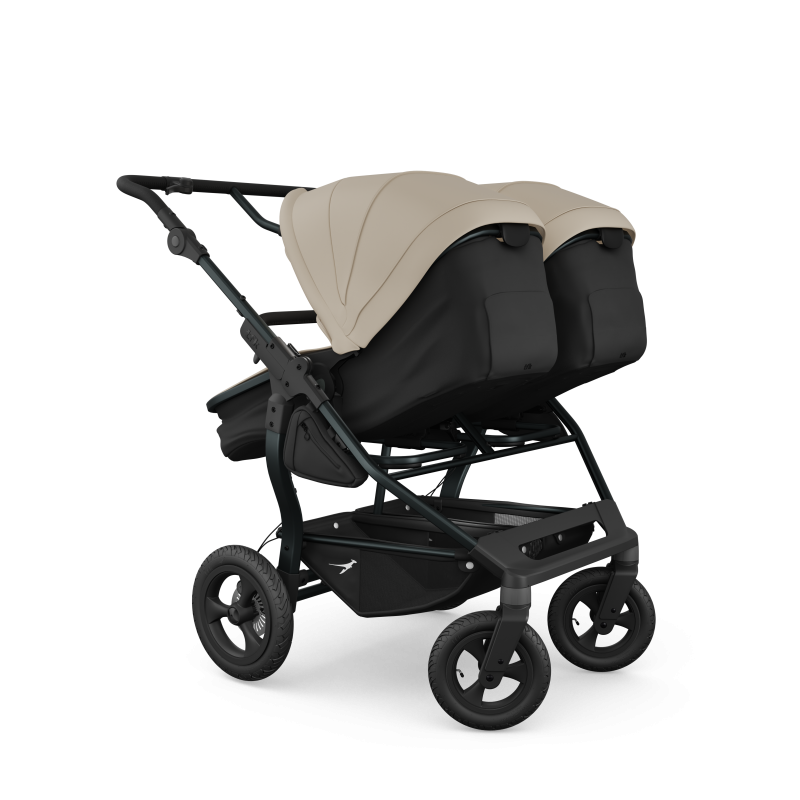 TFK DUO Megaset | Zwillingskinderwagen | 2 x Babywanne & Sportsitz + Adapter + Autoschale + Isofix Station – Bild 36