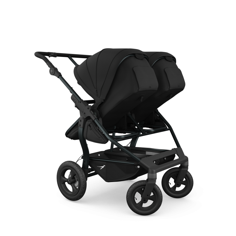 TFK DUO Megaset | Zwillingskinderwagen | 2 x Babywanne & Sportsitz + Adapter + Autoschale + Isofix Station – Bild 20