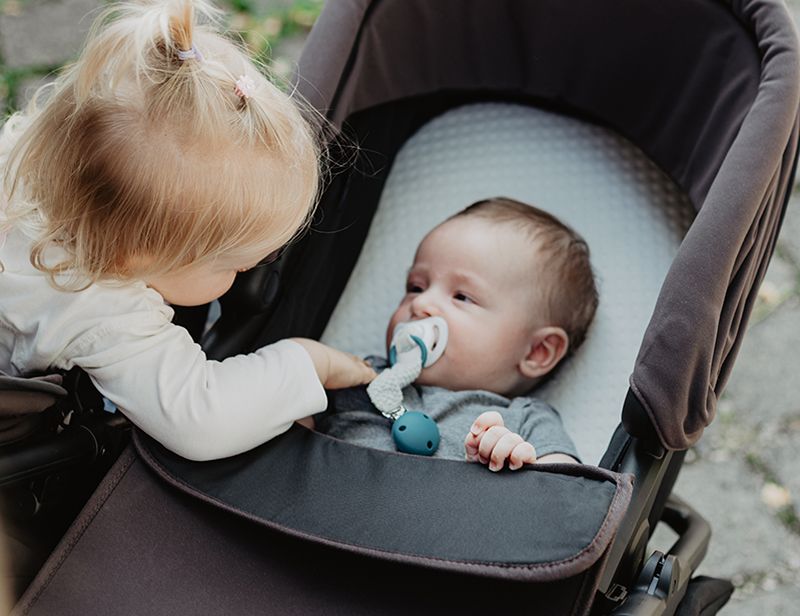 TFK DUO Megaset | Zwillingskinderwagen | 2 x Babywanne & Sportsitz + Adapter + Autoschale + Isofix Station – Bild 4