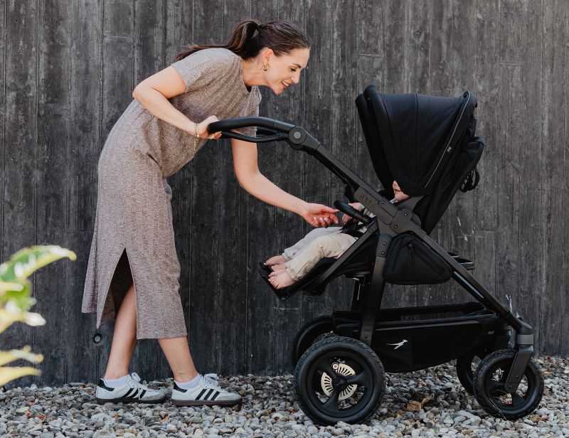 TFK DUO Megaset | Zwillingskinderwagen | 2 x Babywanne & Sportsitz + Adapter + Autoschale + Isofix Station – Bild 75