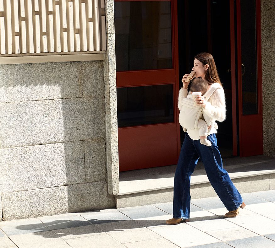 ANEX Whiz-hug Babytrage | mitwachsend | ab Geburt nutzbar – Bild 35