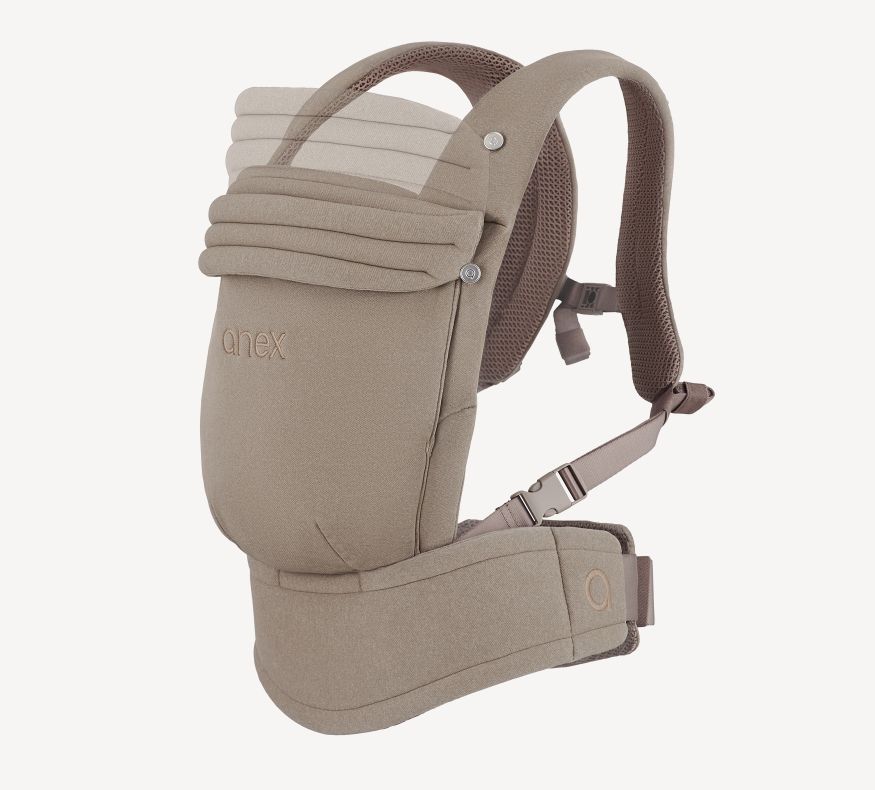 ANEX Whiz-hug Babytrage | mitwachsend | ab Geburt nutzbar – Bild 3