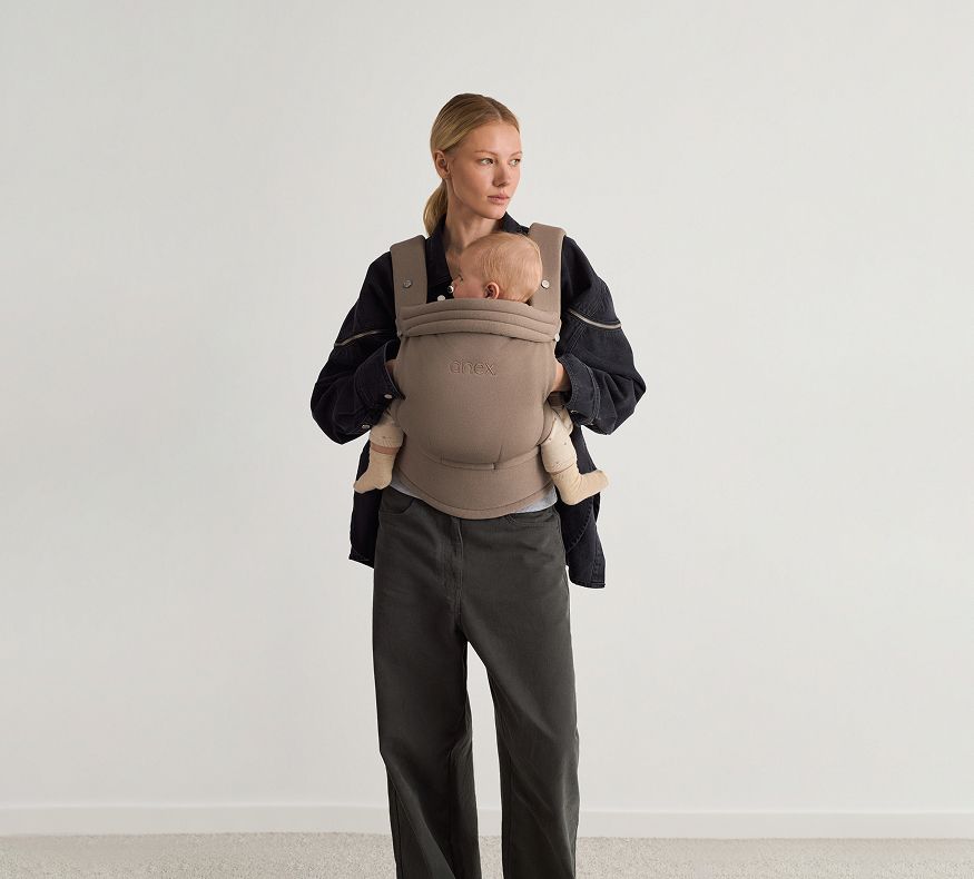 ANEX Whiz-hug Babytrage | mitwachsend | ab Geburt nutzbar – Bild 10