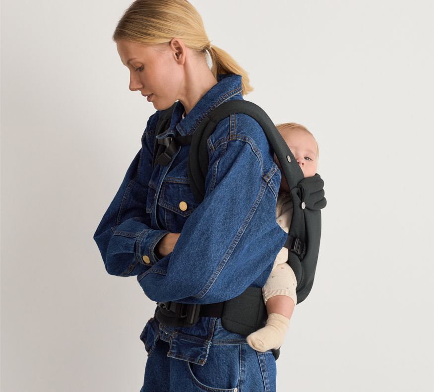 ANEX Whiz-hug Babytrage | mitwachsend | ab Geburt nutzbar – Bild 25