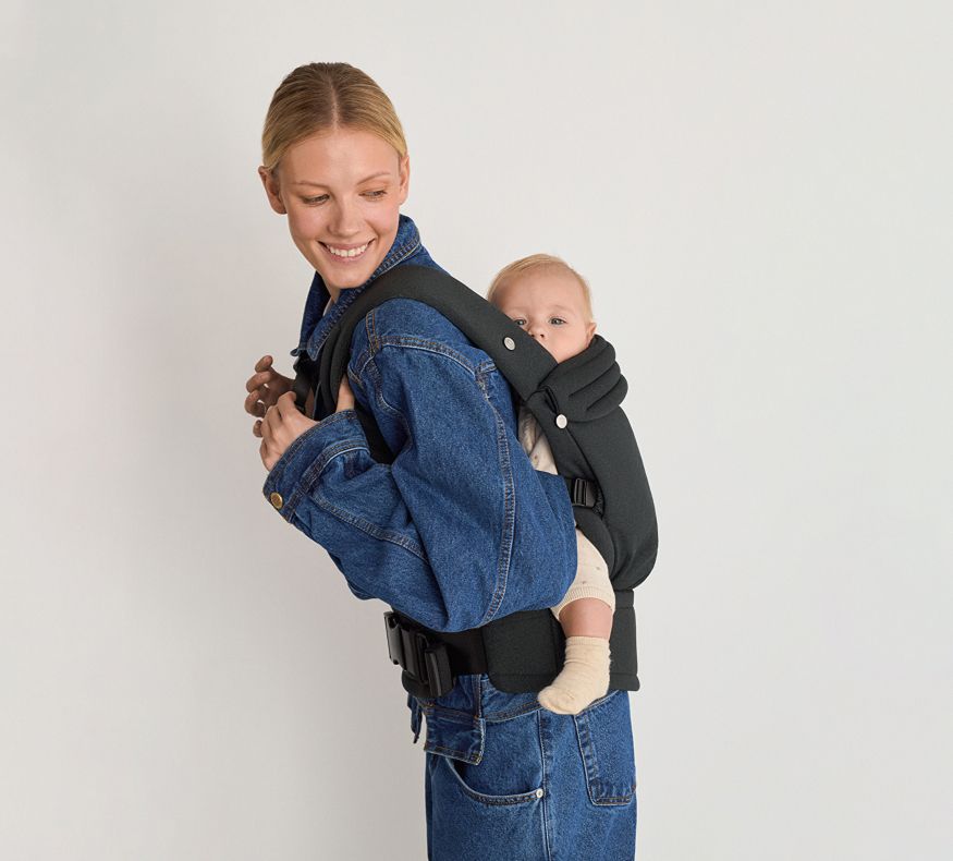 ANEX Whiz-hug Babytrage | mitwachsend | ab Geburt nutzbar – Bild 19