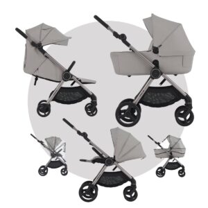 Anex IQ PREMIUM Kinderwagen | Babywanne + Sportwagen + Reise-Buggy | All in One Angebot