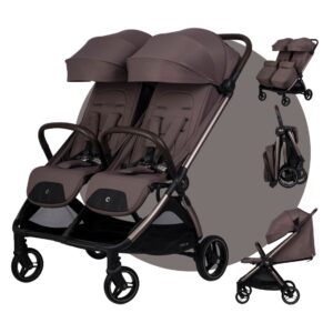 CAVOE DEUX | Zwillingsbuggy | Kinderwagen für Zwillinge | Geschwisterbuggy