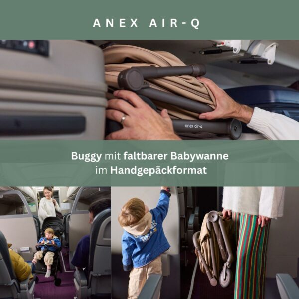Ein praktischer Buggy fr Handgepck im Flugzeug!