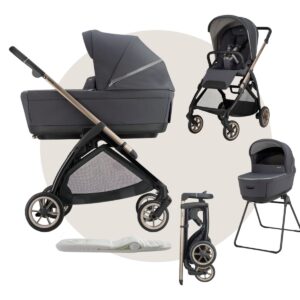 Inglesina ELECTA Duo | Kinderwagen mit Babywanne + Sportsitz + Standup + Welcome Pad